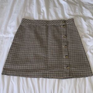 Plaid Skirt